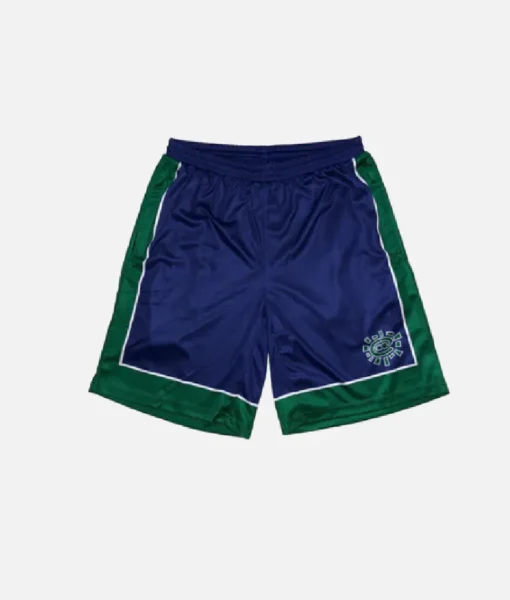 Adwysd Always Court Short Navy Green