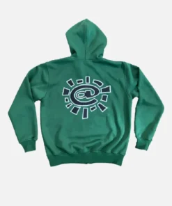 Adwysd Always Green Zip Up Hoodie