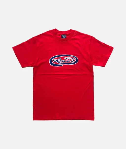 Adwysd Always Oval Red T-Shirt