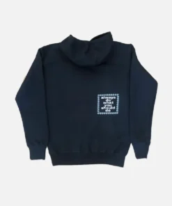 Adwysd Bulldog Hoodie Black