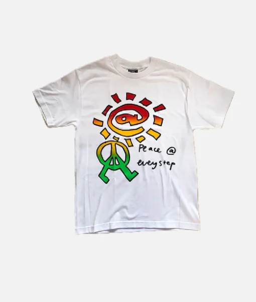 Adwysd Peace T-Shirt White