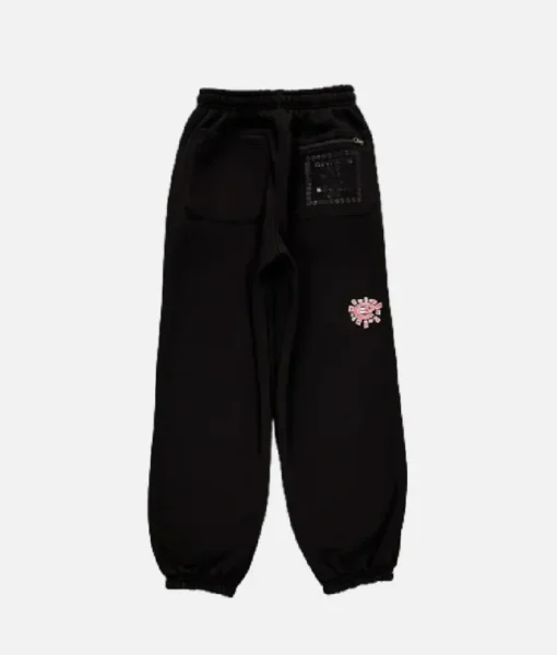 Adwysd Relaxed Joggers Black Red